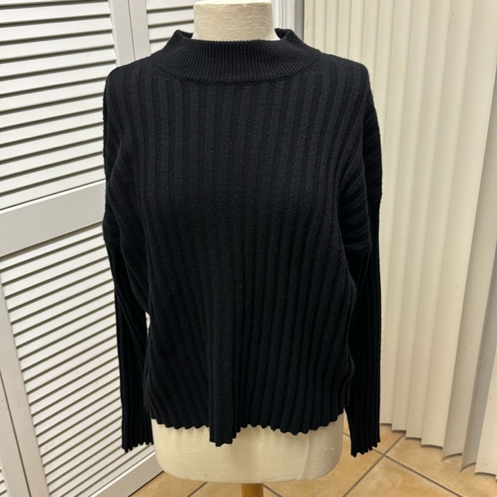Madewell Black Wool Sweater Size 1X from Nordstrom